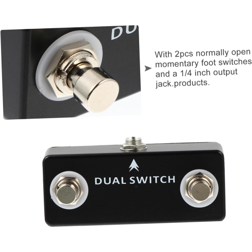 Professional dual-control pedal | Ultra-thin metal body | Multi-device compatible | Portable performance tool