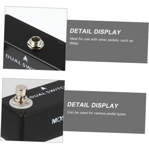 Professional dual-control pedal | Ultra-thin metal body | Multi-device compatible | Portable performance tool