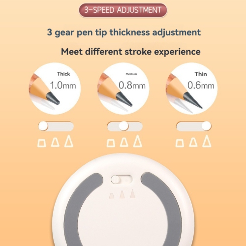 Taille-crayon électrique, pile rechargeable 1500&nbsp;mAh intégrée, adapté aux crayons de ≥7&nbsp;cm, affûtage rapide et automatique