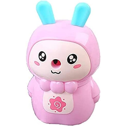 Taille-crayon manuel, taille-crayon à manivelle en forme de lapin de dessin animé, taille-crayon portatif à un trou, idéal pour les fournitures