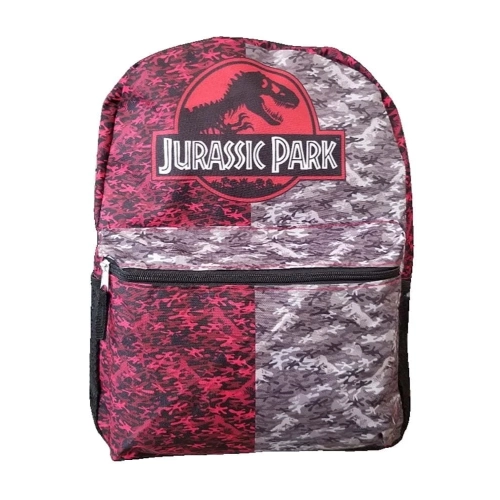 Fast Forward Jurassic Park Backpack for kids 16 inch - Dinosaur Jurassic Backpack Perfect for Back to School & Elementary