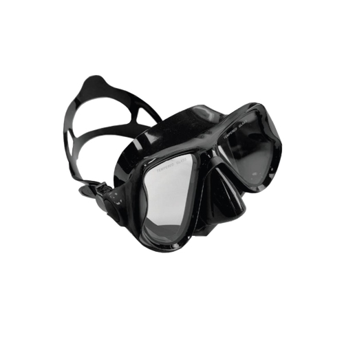 Masque de plongée SPECTRA Pro DE SCAUP - Lunettes de plongée avec tuba et de libre-plongée avec verres en verre trempé pour adultes