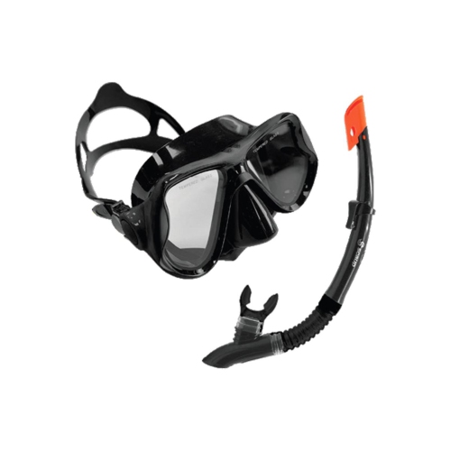 Image 1 of 1.. SCAUP Holguin Pro Snorkeling Set - Diving Mask and Dry-Top Snorkel Kit, for Adults