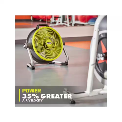 RYOBI 18V ONE+ Cordless Hybrid WHISPER SERIES 14-Inch Air Cannon - Tool Only