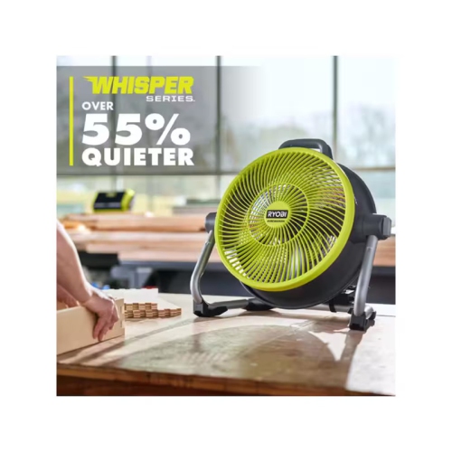 RYOBI 18V ONE+ Cordless Hybrid WHISPER SERIES 14-Inch Air Cannon - Tool Only