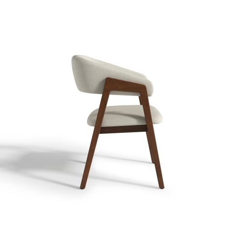 Valencia Mario Wood Dining Chair, Beige