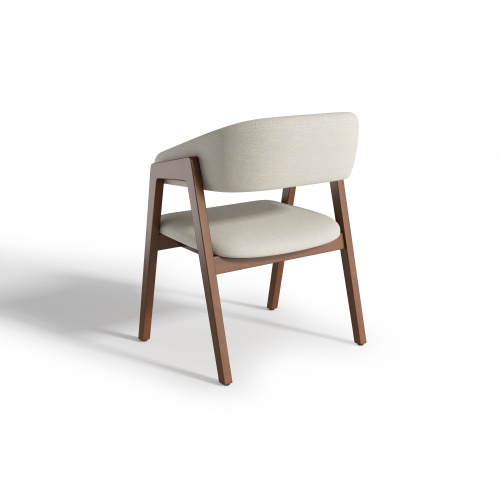 Valencia Mario Wood Dining Chair, Beige