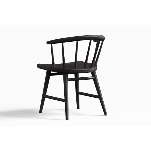Valencia Lauryn Wood Dining Chair, Black
