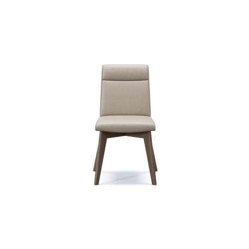 Valencia Aileen Leather Dining Chair, Beige