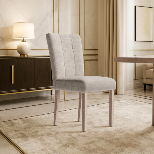 Valencia Adelina Fabric Dining Chair, Beige