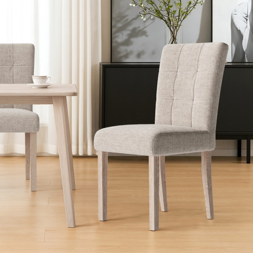 Valencia Adelina Fabric Dining Chair, Beige