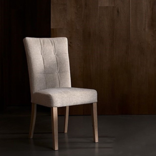 Valencia Adelina Fabric Dining Chair, Beige