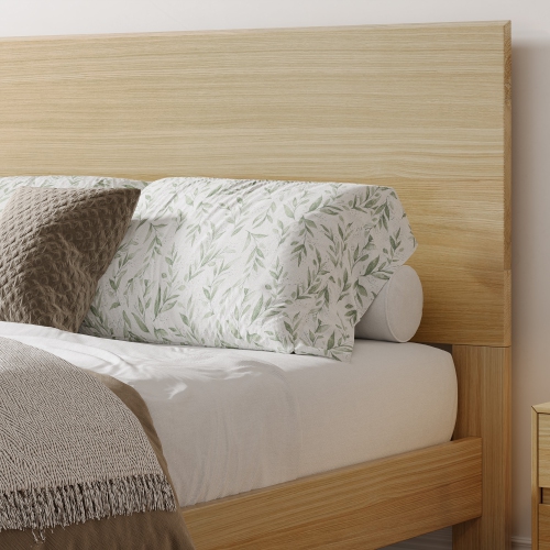 Valencia Fiona Wood Queen Size Bed Frame, Natural