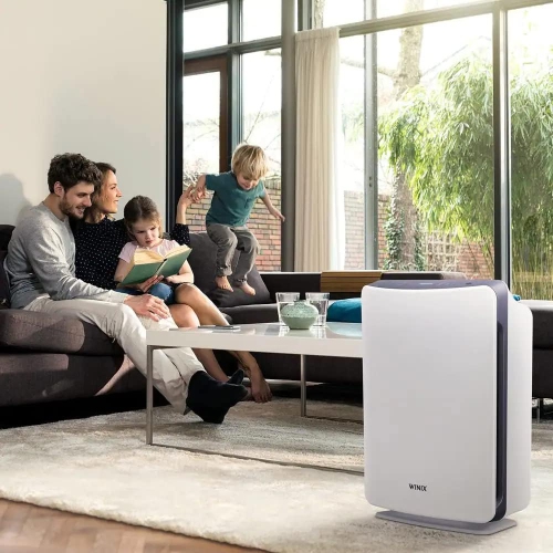 WINIX D480 3-Stage True HEPA Air Purifier – For Large Rooms, 4 Fan Speeds, Smart Sensor