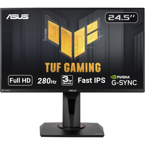 Refurbished ASUS TUF Gaming FHD, G-SYNC Compatible Gaming Monitor - VG259QMY