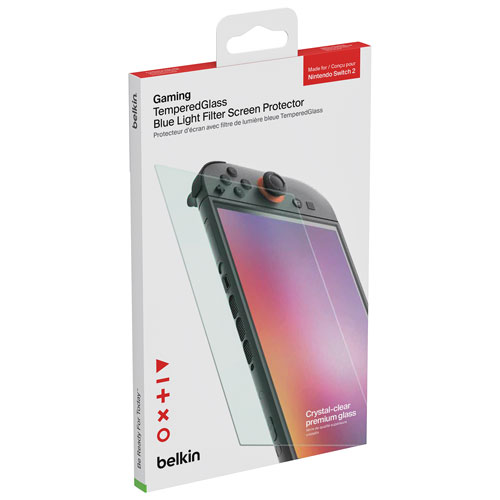 Belkin Tempered Glass Screen Protector for Switch 2