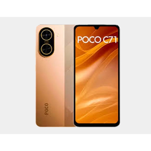 XIAOMI  Poco C71 4G 128GB Rom 4GB Ram Dual Sim Gsm Unlocked - In Gold