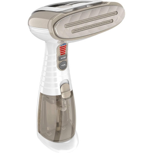 CONAIR  Turbo Extreme Steam Handheld Fabric Steamer - 1875W, White/champagne, Kills Germs, 3-In-1 Attachments, 7.3OZ Capacity