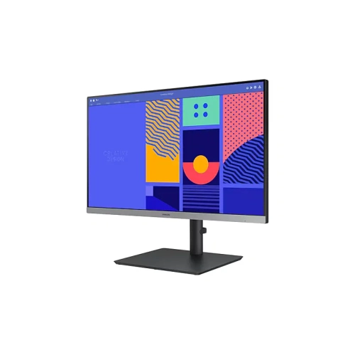 Open Box – Samsung 24" S4 Essential FHD IPS Monitor with High Adjustment LS24C432GANXZA