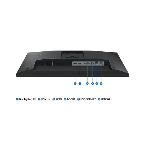 Open Box – Samsung 24" S4 Essential FHD IPS Monitor with High Adjustment LS24C432GANXZA