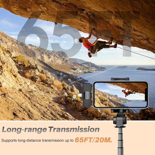 Wireless Lavalier Microphone for Android/iPhone/Computer/Laptop, Professional Mini Mics for Video Recording Interview Conference Podcast Vlog YouTube