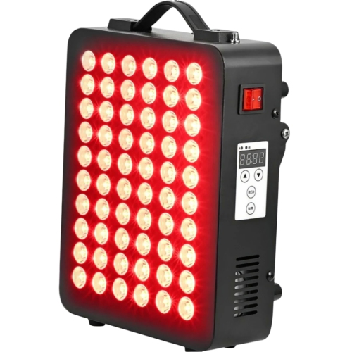EZ-X Premium Red Light Therapy Panel - High Performance Red & Infrared Light Therapy - Extra Power 300W - 660nm 850nm - Dual Chips LEDs - Full Body