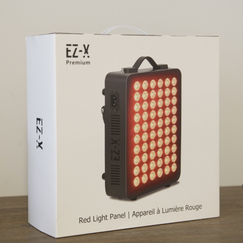EZ-X Premium Red Light Therapy Panel - High Performance Red & Infrared Light Therapy - Extra Power 300W - 660nm 850nm - Dual Chips LEDs - Full Body