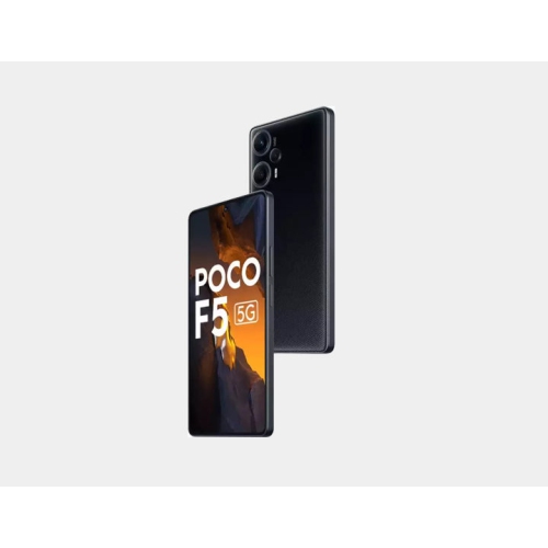 Xiaomi Poco F5 5G Dual SIM 256GB ROM 8GB RAM GSM Unlocked - Black