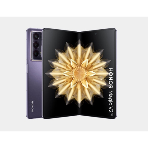 Honor Magic V2 Standard Edition 5G Dual SIM 512GB ROM 16GB RAM GSM Unlocked - Purple