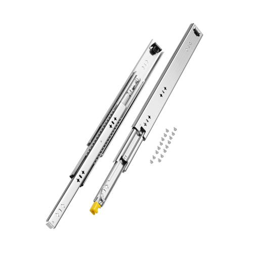 VEVOR  1 Pair Full Extension Drawer Slides 16 18 20 24 30 35 37.4 59 24 32 36 40 48 60 In, 250 Lbs Load Locking Drawer Slides, Ball Bearing w Lock