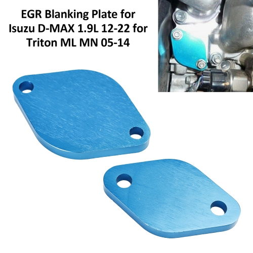 EGR Delete Block Off Plate for Isuzu D-MAX 1.9L 12-22 for Triton ML MN 05-14