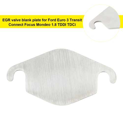 EGR valve blank plate for Ford Euro 3 Transit Connect Focus Mondeo 1.8 TDDI TDCi