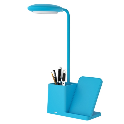 Desk lamp eye protection study multifunctional wireless fast charging, charger with pen holder, suitable for Apple charging 10W night light, LED