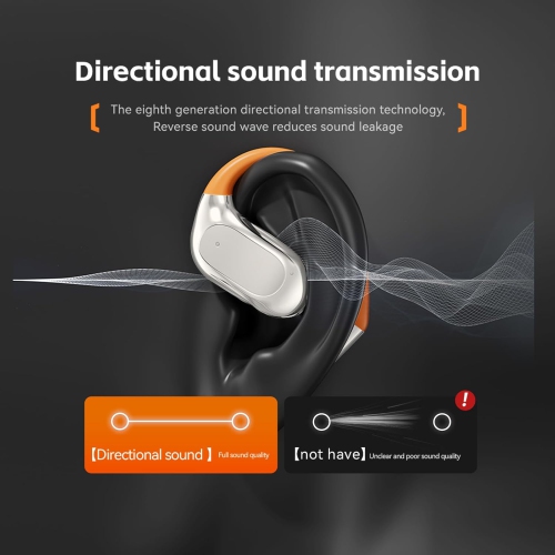 M113AI translation earphones with power display, semi-in-ear Bluetooth earphones, 3-in-1 wireless Bluetooth earphones translation device, Bluetooth