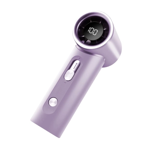 Ultra Light Portable Handheld Fan - Powerful 20000 RPM High Speed ​​USB Rechargeable Personal Mini Fan for Travel Beach Summer Women Kids Gift, Purple