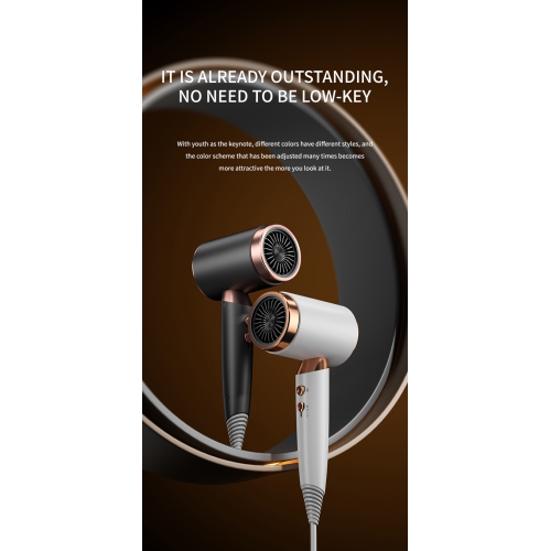 Sèche-cheveux domestique ionique négatif sèche-cheveux, soins capillaires haute puissance, sèche-cheveux haute vitesse séchoir à cheveux fort,