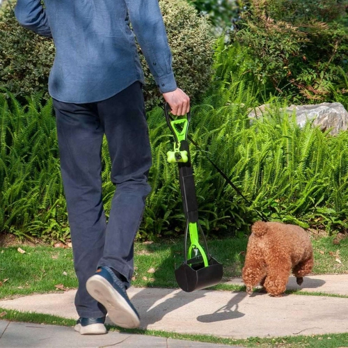 Foldable Dog Poop Scoop, Portable Pet Poop Picker, Outdoor Animal Poop Cleaning Tool