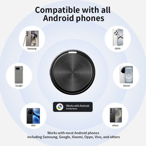 Google Locator GPS Pet Tracker Android Elderly and Children Android Anti-lost Device Certified Key Finder/Luggage Tracker/Item Locator Key Smart