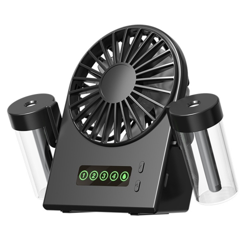 Mini Desktop Misting Fan, Portable Personal Humidifier Fan Suitable for Bedroom, Office