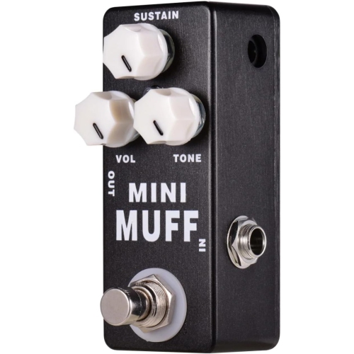 All-round guitar distortion effects pedal | Three-stage tone control | True bypass design | Suitable for beginners to professionals