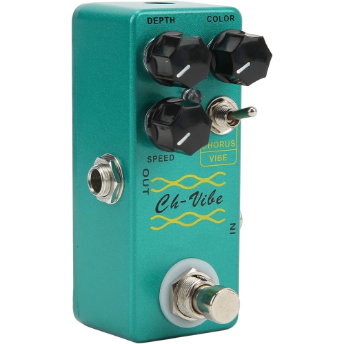 Dual-mode chorus/tremolo effects | True bypass lossless sound | Three-knob precision control | Vintage modulation sound | Portable design