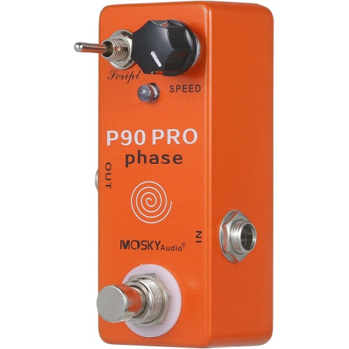Dual-mode phase effects | Retro/modern tone switching | True bypass design | Aluminum alloy body | Mini and portable
