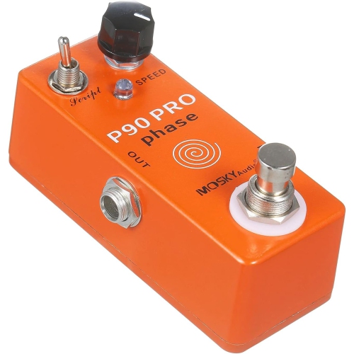 Dual-mode phase effects | Retro/modern tone switching | True bypass design | Aluminum alloy body | Mini and portable