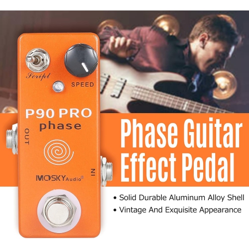 Dual-mode phase effects | Retro/modern tone switching | True bypass design | Aluminum alloy body | Mini and portable
