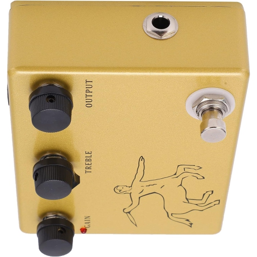 Professional true bypass overdrive effects pedal | Full metal body | Three knobs for easy control | Suitable for multiple instruments