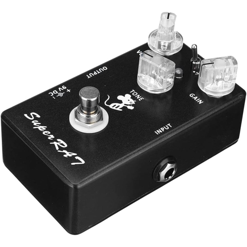 SUPER RAT three-mode distortion effects pedal | Classic RAT upgrade | Distortion/excitation/preamplifier three-in-one | Portable design