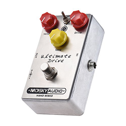 Pédale d'effets de guitare ultimes | overdrive de type tube | mode double HP/LP | design de dérivation véritable