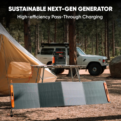 Jackery Explorer 1000 v2+ 200W Solar Panel Portable Power Station