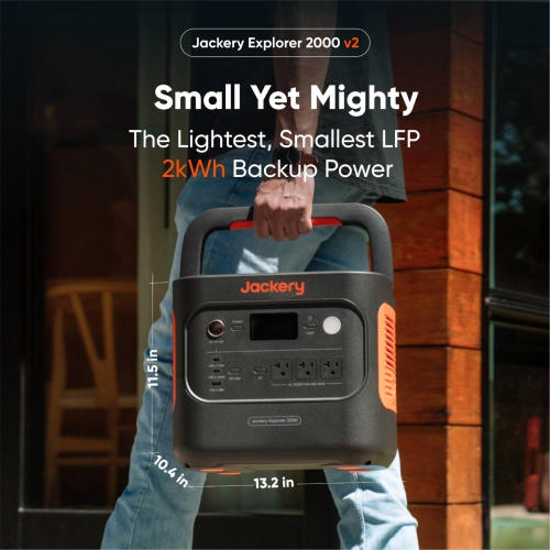 Jackery Explorer 2000 v2 Portable Power Station