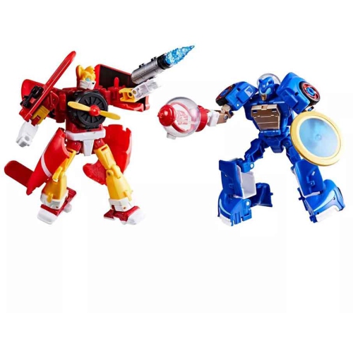 Transformers Collaborative Sonic the Hedgehog 6 Inch Action Figure - Wingtail and Blue Booster